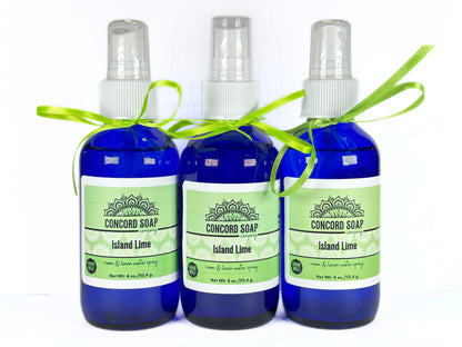 Island Lime Handmade Room and Linen Water Spray
