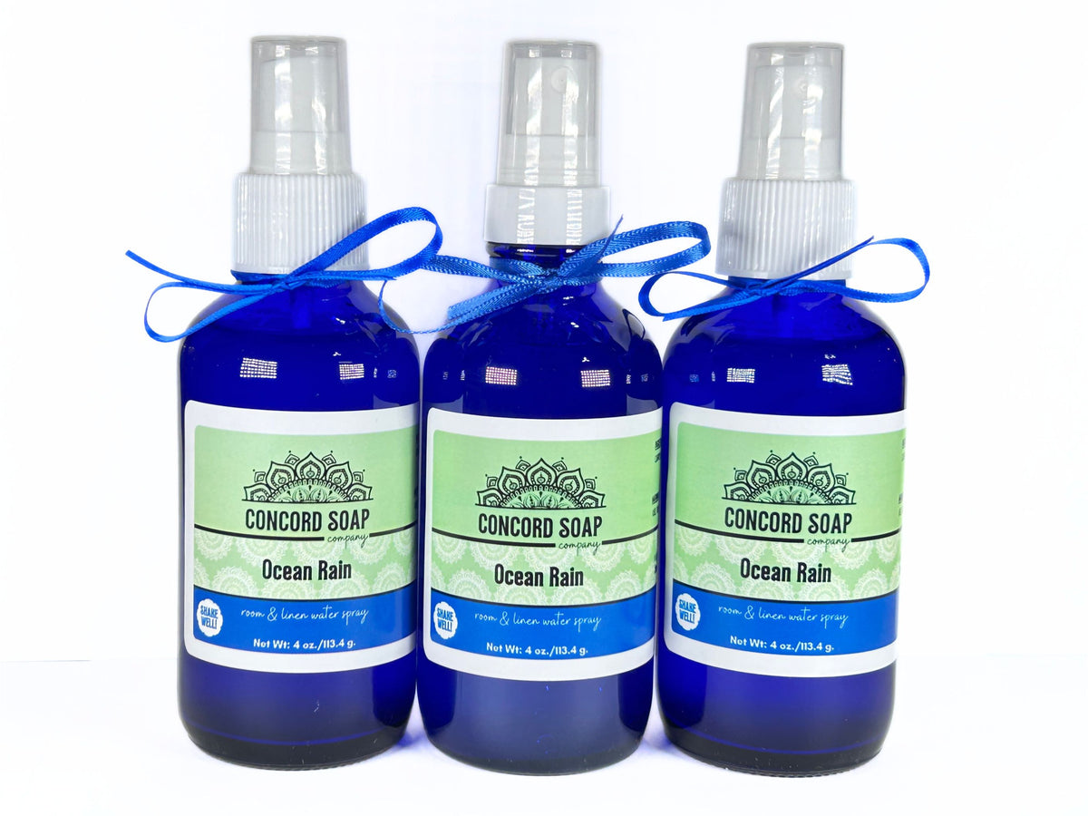 Ocean Rain Handmade Room and Linen Water Spray