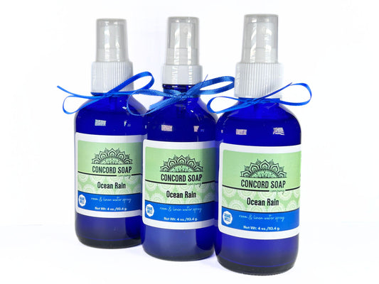 Ocean Rain Handmade Room and Linen Water Spray