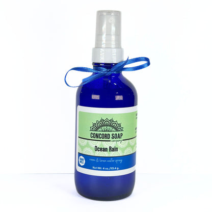Ocean Rain Handmade Room and Linen Water Spray