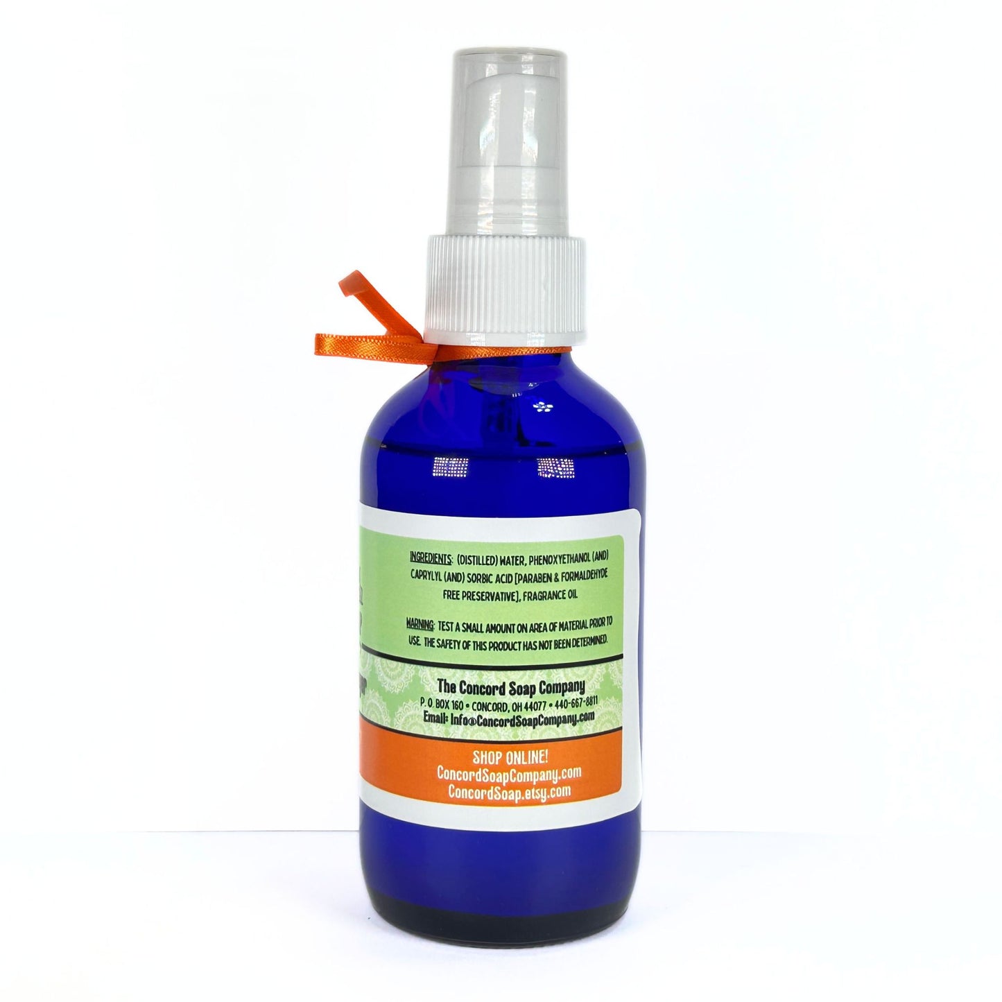 White Tea & Ginger Handmade Room and Linen Water Spray