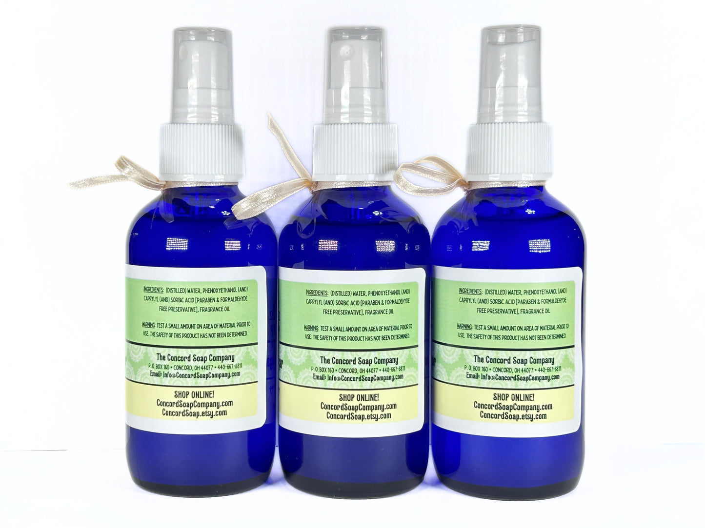 Warm Vanilla Sugar Handmade Room and Linen Water Spray