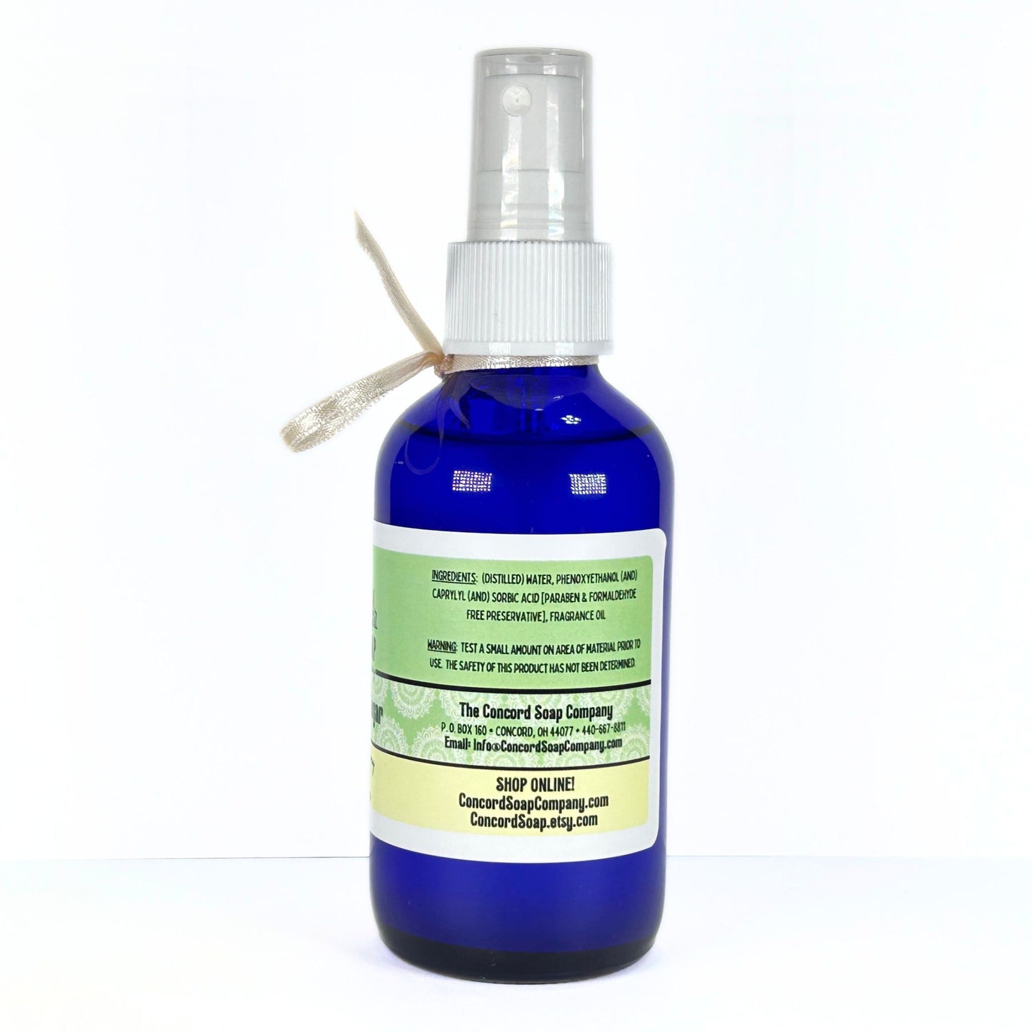 Warm Vanilla Sugar Handmade Room and Linen Water Spray