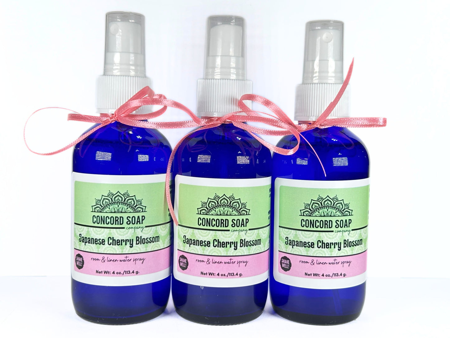 Japanese Cherry Blossom Handmade Room and Linen Water Spray