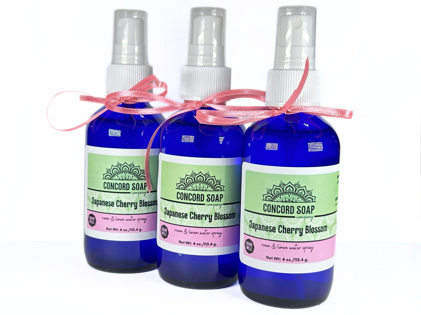 Japanese Cherry Blossom Handmade Room and Linen Water Spray