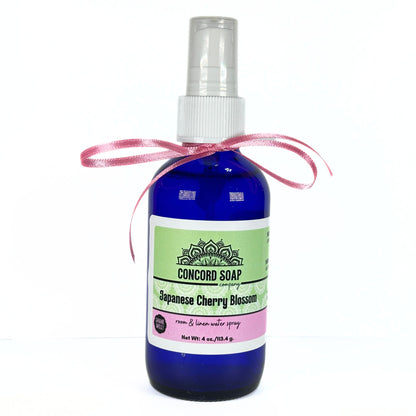 Japanese Cherry Blossom Handmade Room and Linen Water Spray