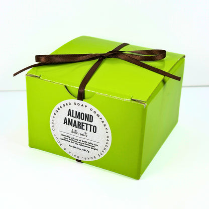Almond Amaretto Handmade Bath Salts, 5oz