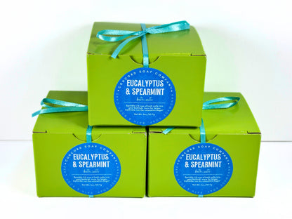 Eucalyptus and Spearmint Handmade Bath Salts, 5oz