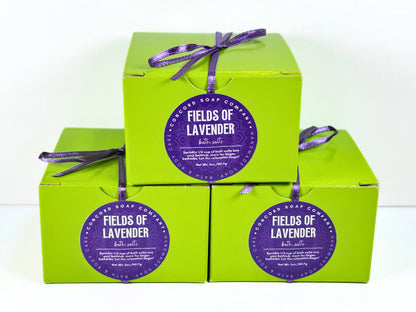 Fields of Lavender Handmade Bath Salts, 5oz