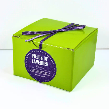 Fields of Lavender Handmade Bath Salts, 5oz