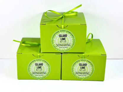 Island Lime Handmade Bath Salts, 5oz