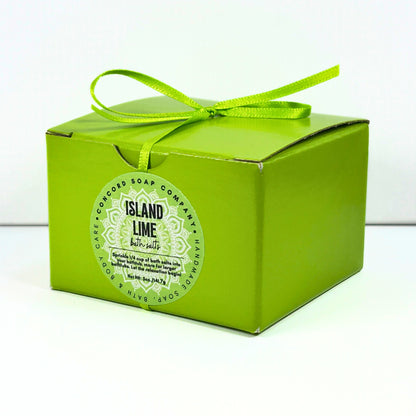 Island Lime Handmade Bath Salts, 5oz
