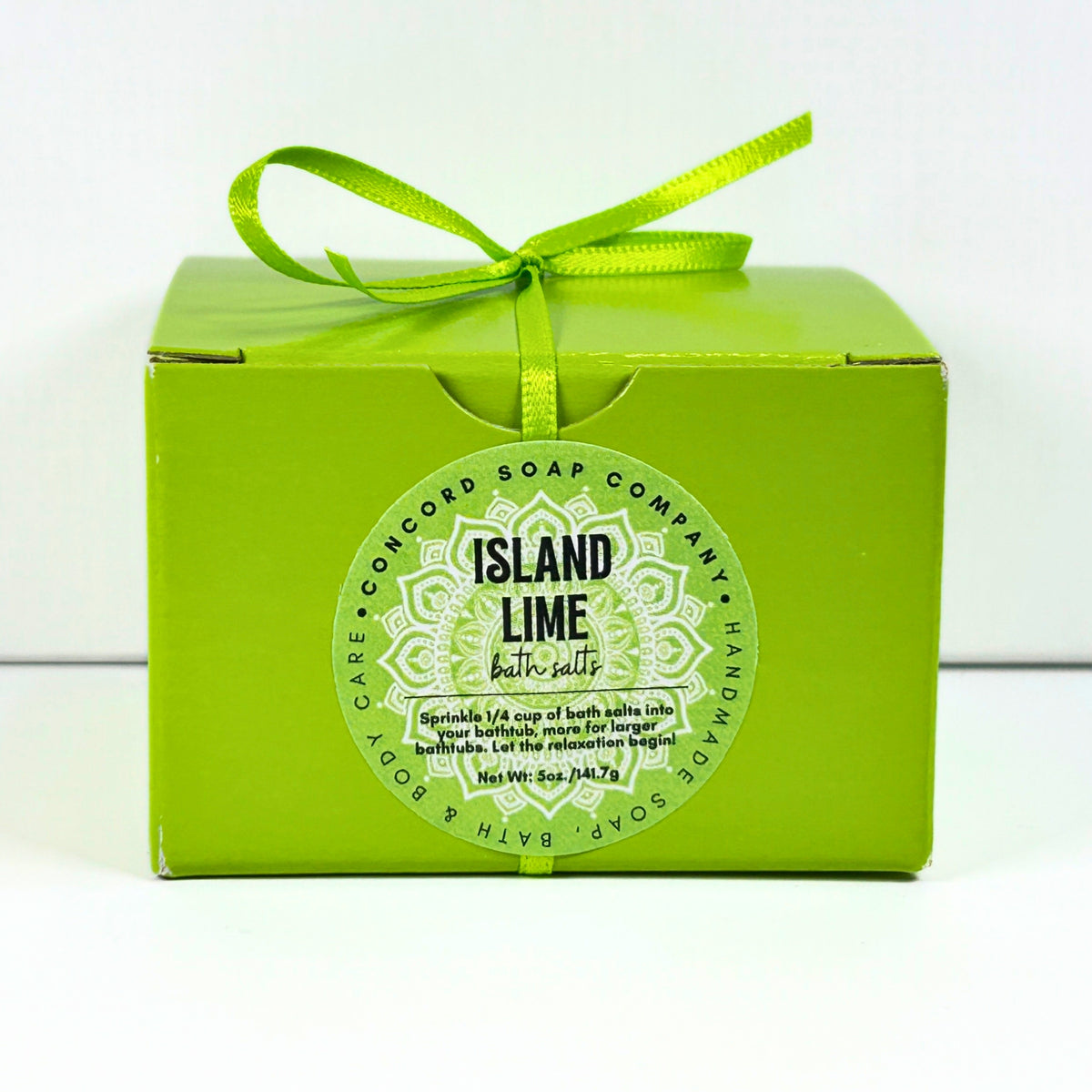 Island Lime Handmade Bath Salts, 5oz