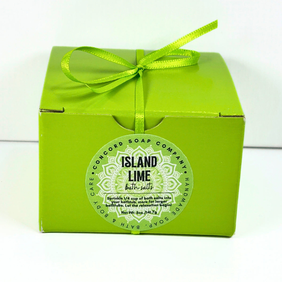 Island Lime Handmade Bath Salts, 5oz
