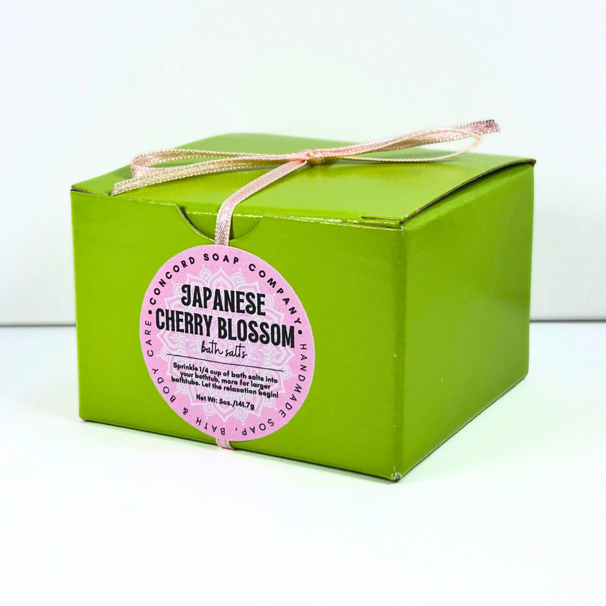 NEW Japanese Cherry Blossom Handmade Bath Salts 5oz