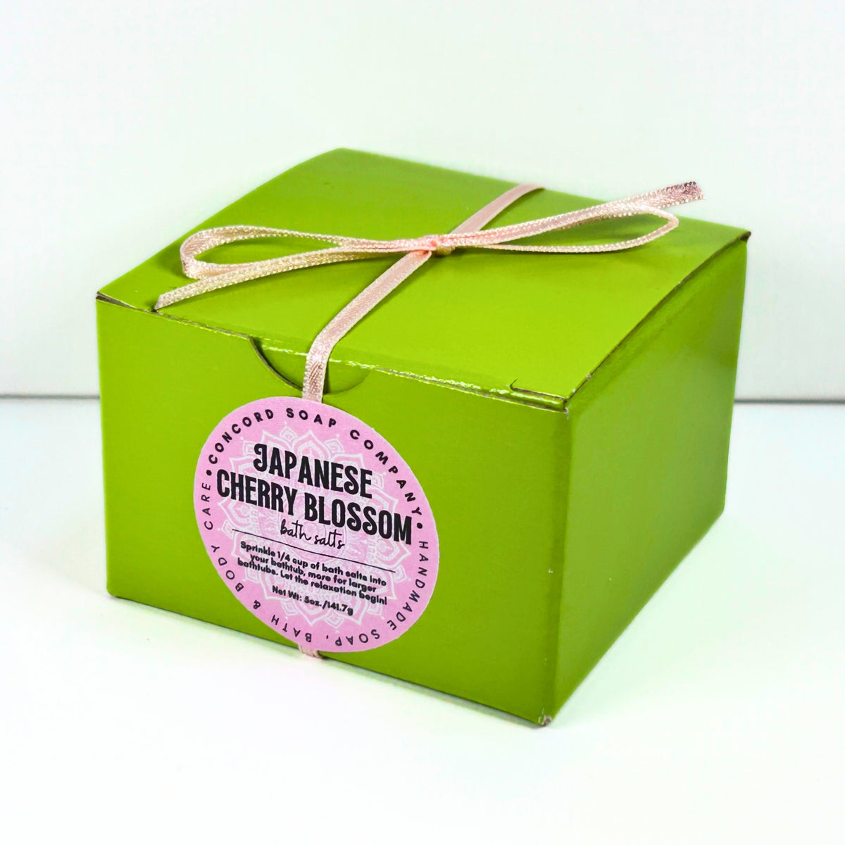 NEW Japanese Cherry Blossom Handmade Bath Salts 5oz