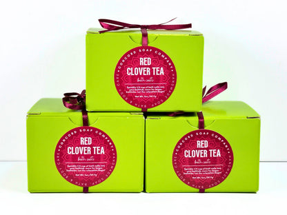 Red Clover Tea Handmade Bath Salts, 5oz