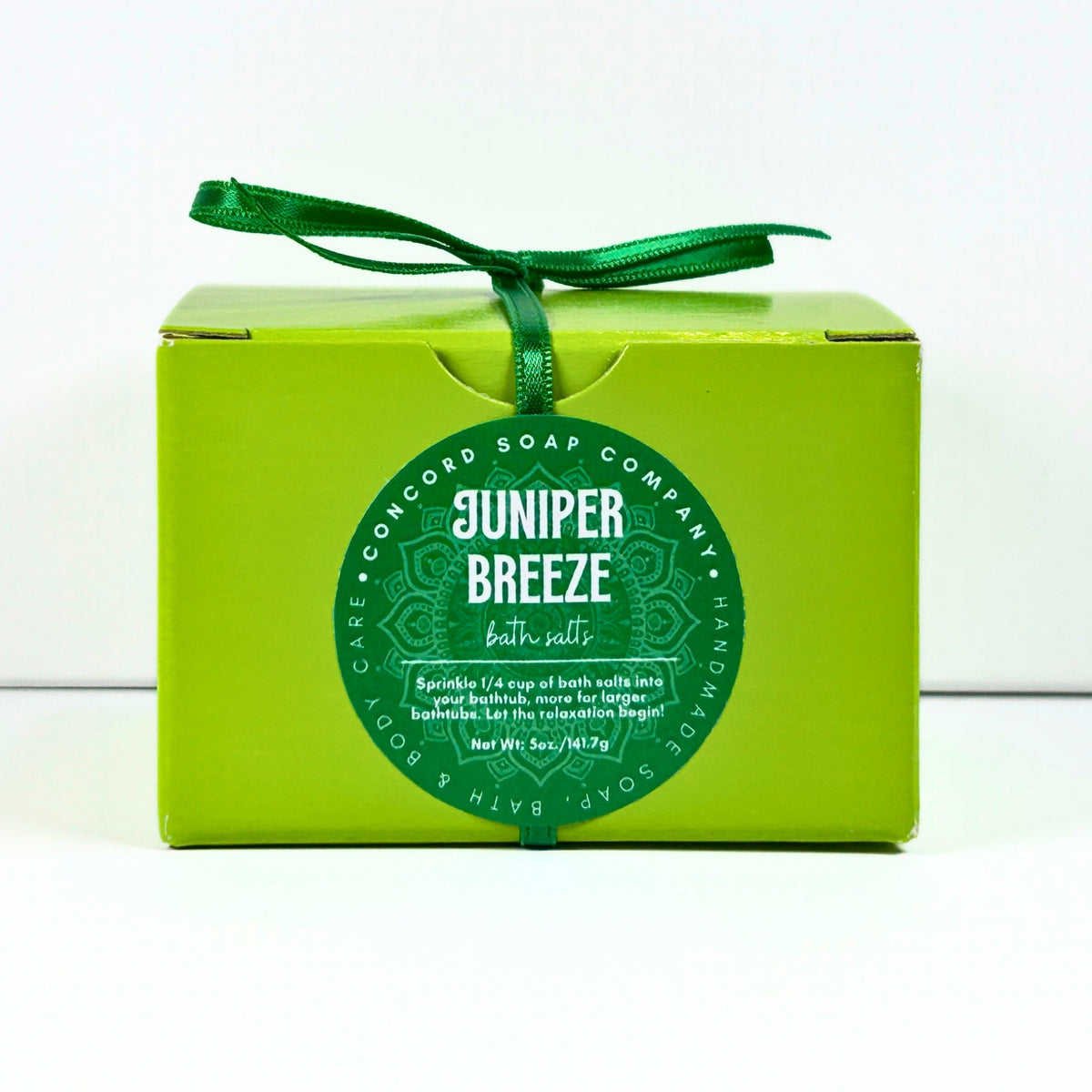 Juniper Breeze Handmade Bath Salts, 5oz