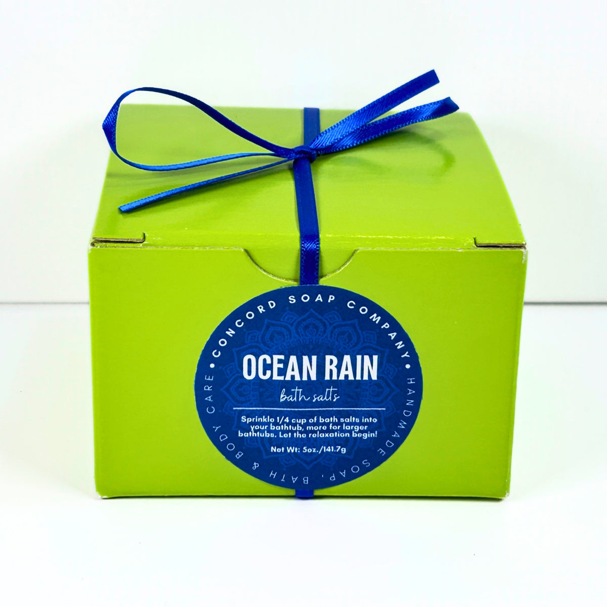 Ocean Rain Handmade Bath Salts, 5oz