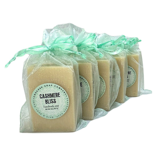 NEW Cashmere Bliss Handmade Cold Process Soap Bar, 4oz