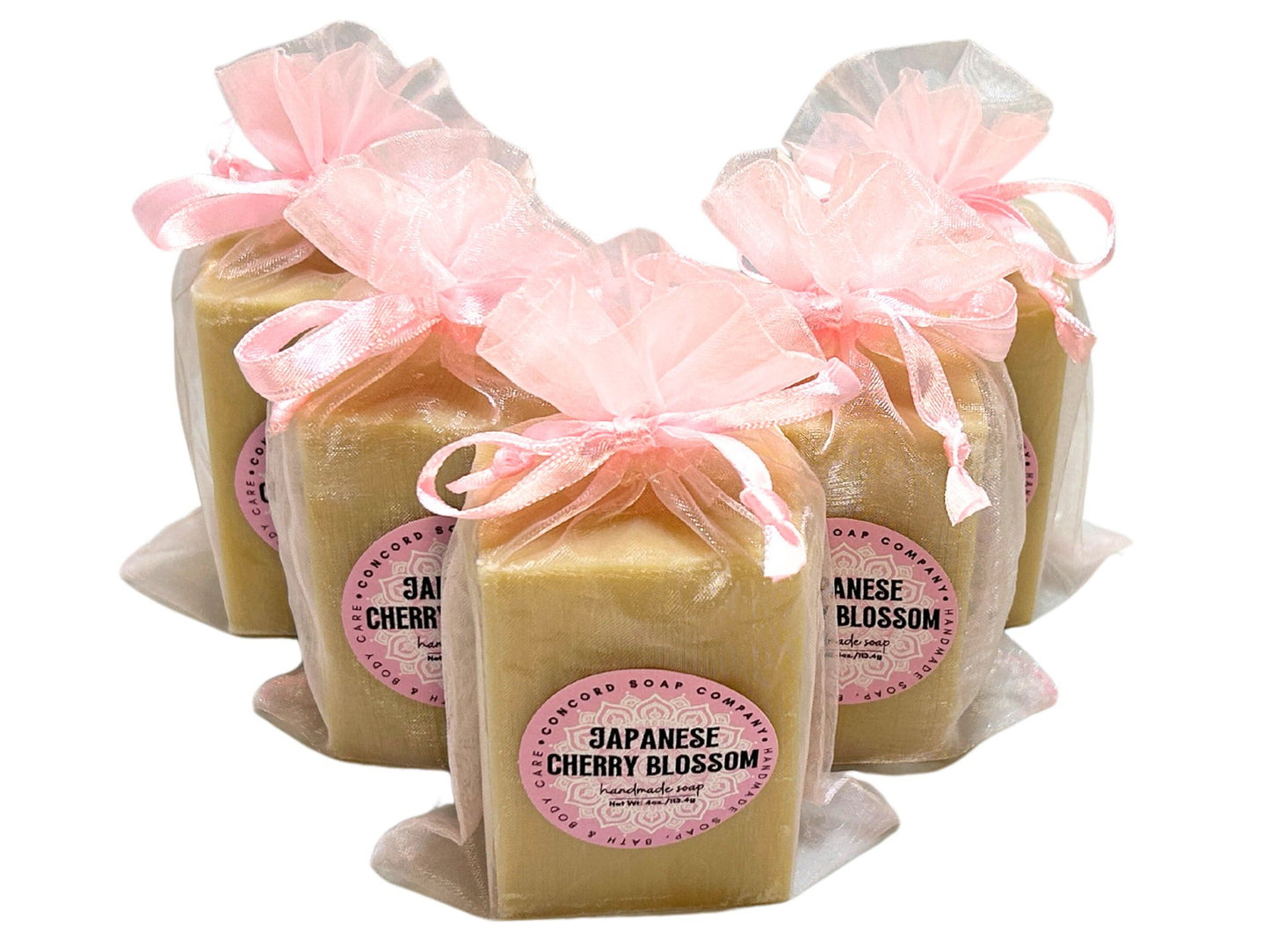 NEW Japanese Cherry Blossom Handmade Soap Bar, 4oz.