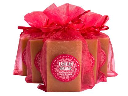 NEW Tahitian Dreams Handmade Cold Process Soap Bar, 4oz