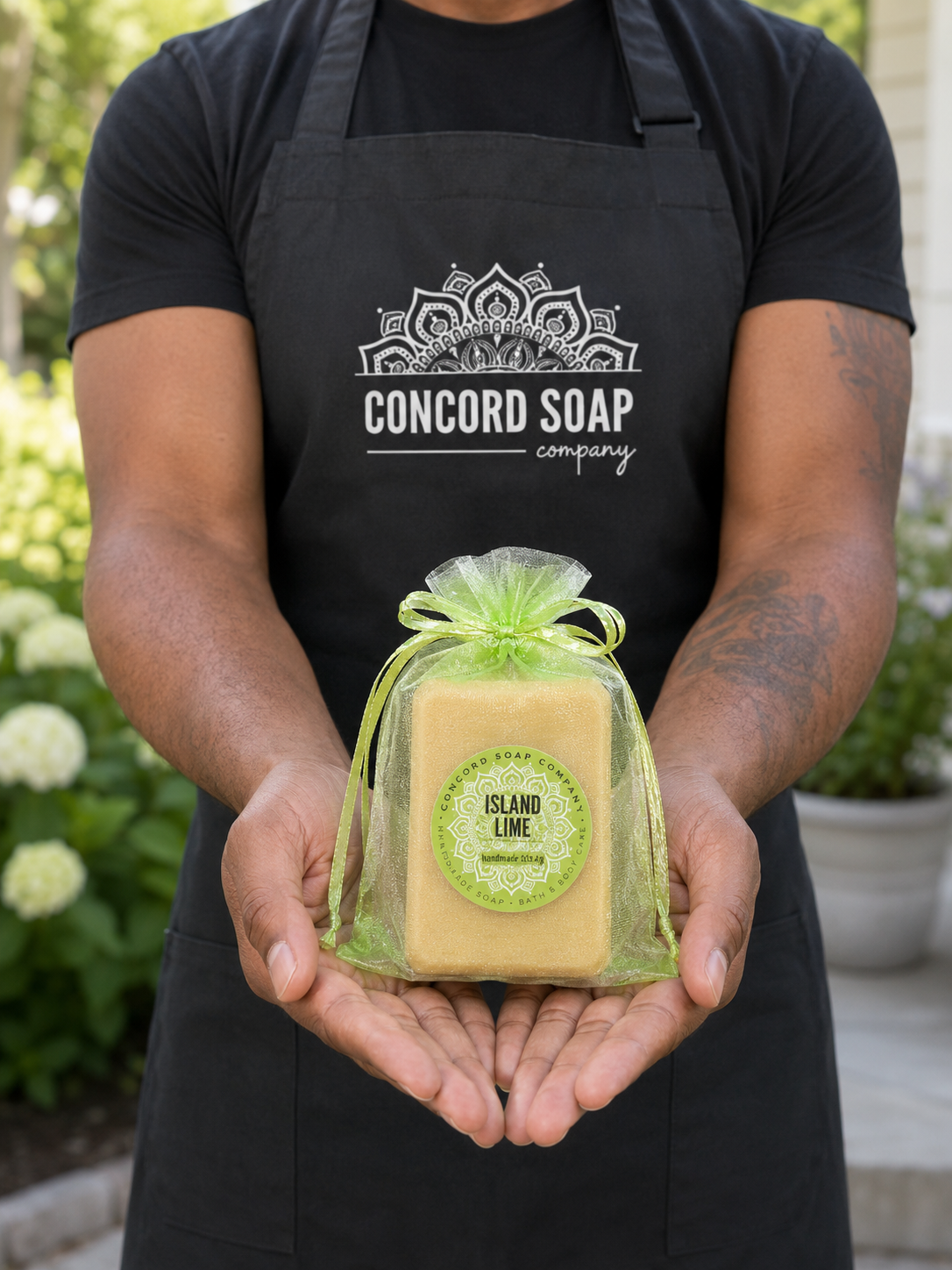 Island Lime Vegan Soap Bar – Handmade Cold Process, Everyday Luxury, Citrusy, 4 oz