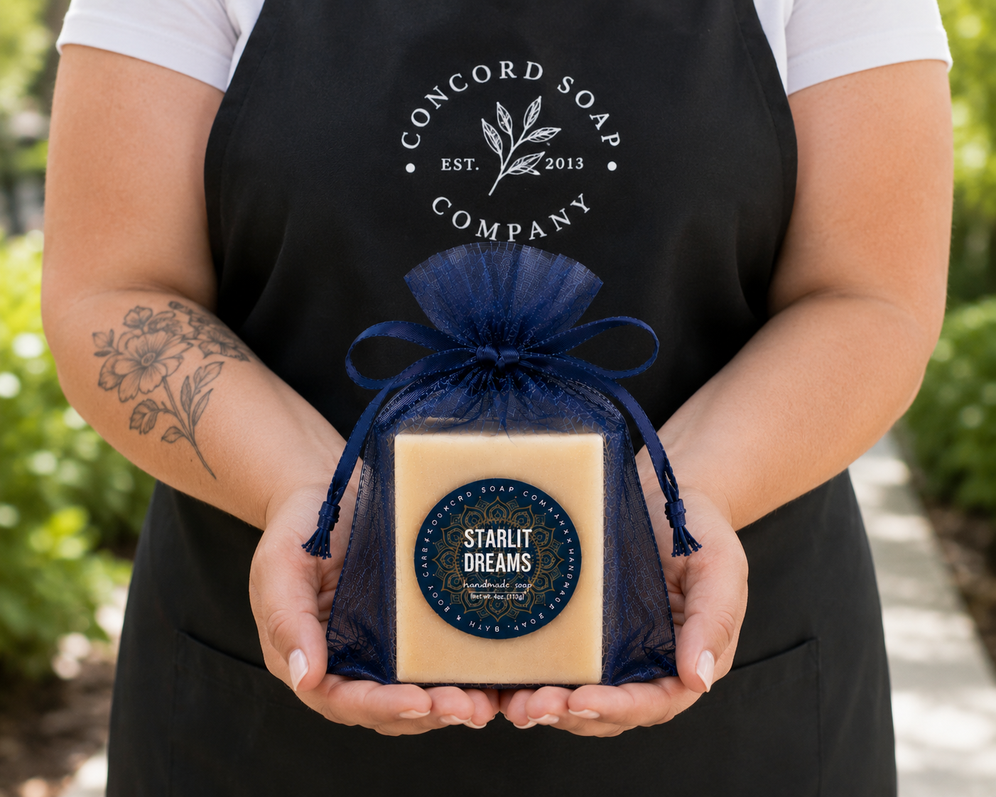 NEW Starlit Dreams Vegan Handmade Soap – Fruity Floral Perfume Scent, Inspired by A Thousand Dreams, Cold Process Bar