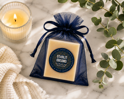 NEW Starlit Dreams Vegan Handmade Soap – Fruity Floral Perfume Scent, Inspired by A Thousand Dreams, Cold Process Bar