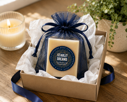 NEW Starlit Dreams Vegan Handmade Soap – Fruity Floral Perfume Scent, Inspired by A Thousand Dreams, Cold Process Bar