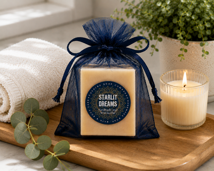 NEW Starlit Dreams Vegan Handmade Soap – Fruity Floral Perfume Scent, Inspired by A Thousand Dreams, Cold Process Bar