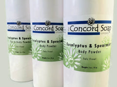 Eucalyptus & Spearmint Handmade Hair and Body Powder - talc free