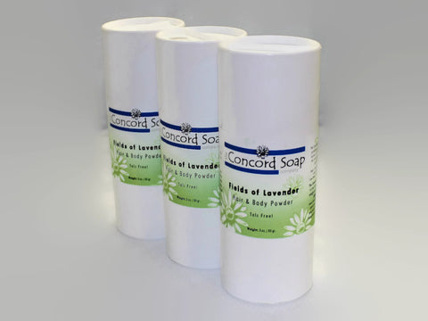 Cobalt Soap Co. Body Powder - Talc Free 4 oz. / Mahogany Teakwood