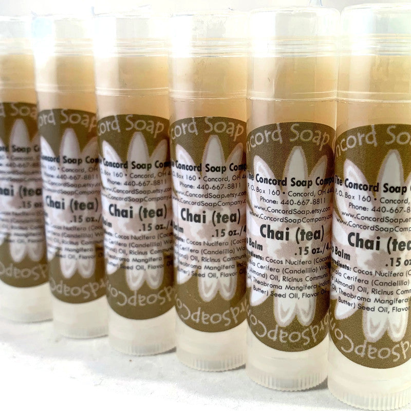 Chai (tea) Handmade Lip Balm Stick