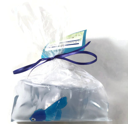 NEW Vanilla Bagged Carnival Fish Soap, 4 oz