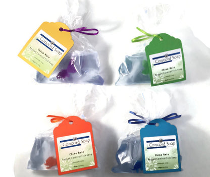 NEW Vanilla Bagged Carnival Fish Soap, 4 oz