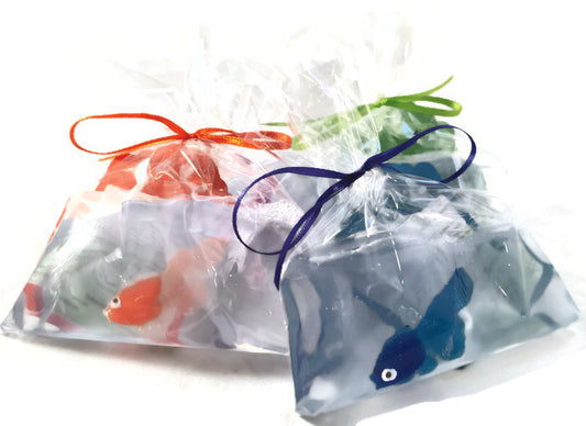 NEW Vanilla Bagged Carnival Fish Soap, 4 oz