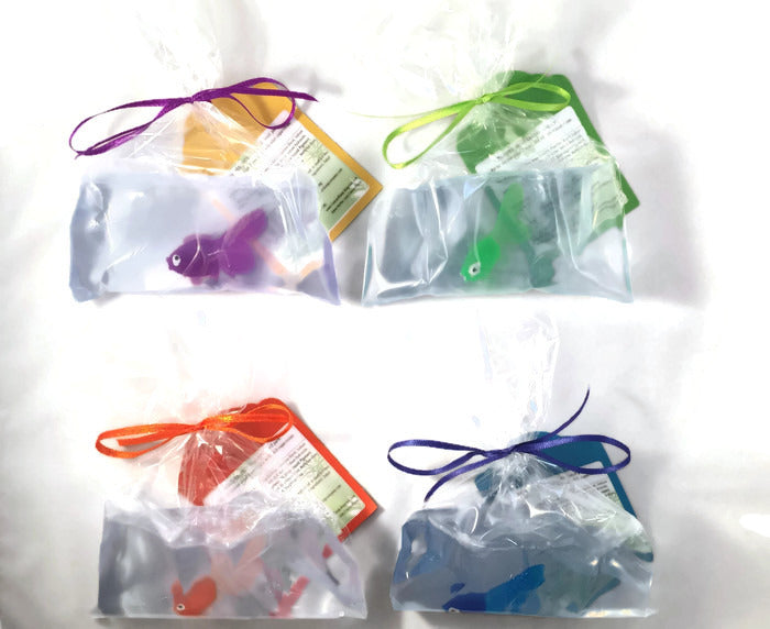 NEW Vanilla Bagged Carnival Fish Soap, 4 oz