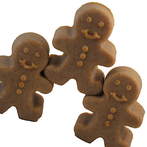 Handmade Gingerbread Soap in shape of cute gingerbread man