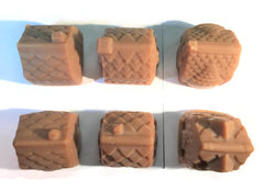 Gingerbread House Handmade Cold Process Soap Bar, mini or large size - Seasonal Fall or Winter Holiday