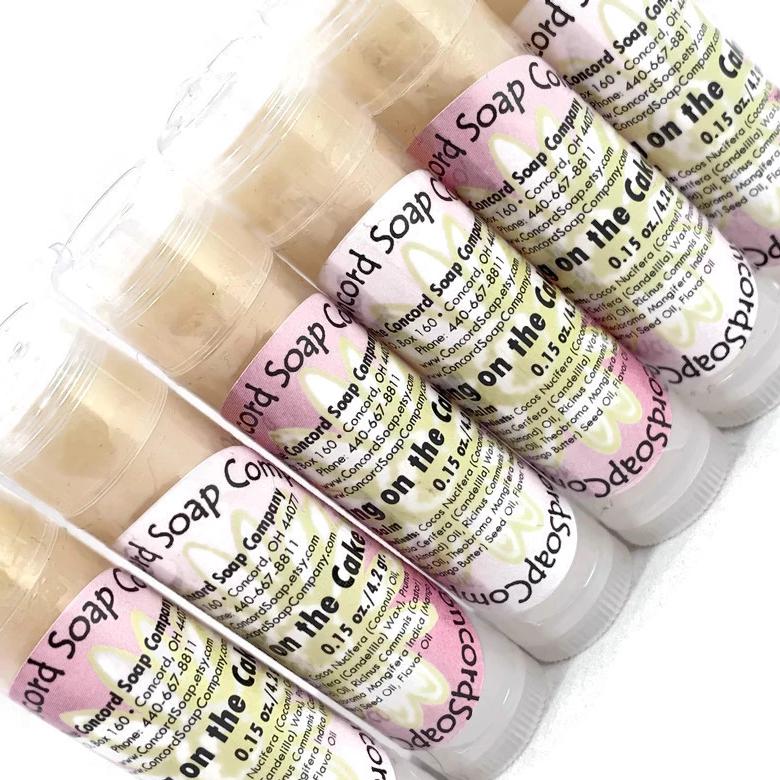 Icing on the Cake Handmade Lip Balm Stick