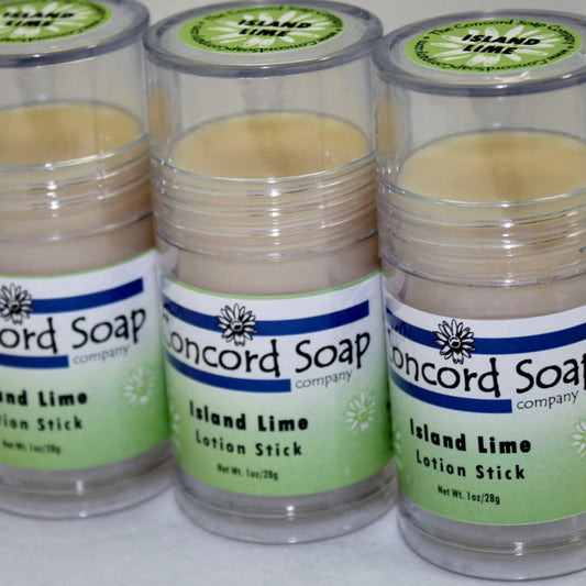 Island Lime Handmade Solid Lotion Stick