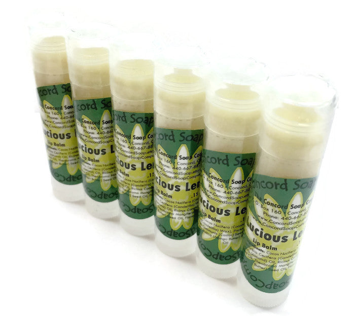 Luscious Lemon Handmade Lip Balm Stick