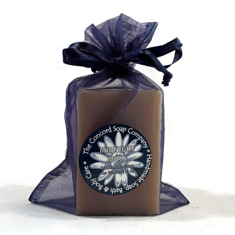 Masculine Musk Handmade Cold Process Soap Bar, 4oz