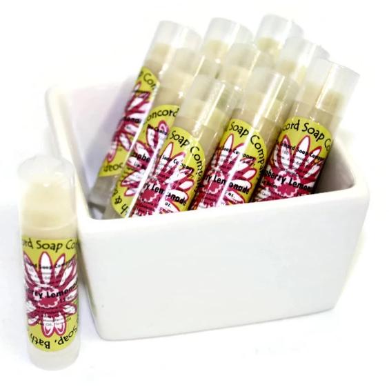 Raspberry Lemonade Handmade Lip Balm Stick