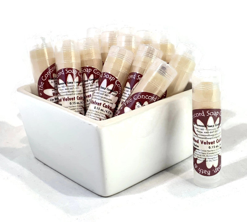 Red Velvet Cake Handmade Lip Balm Stick