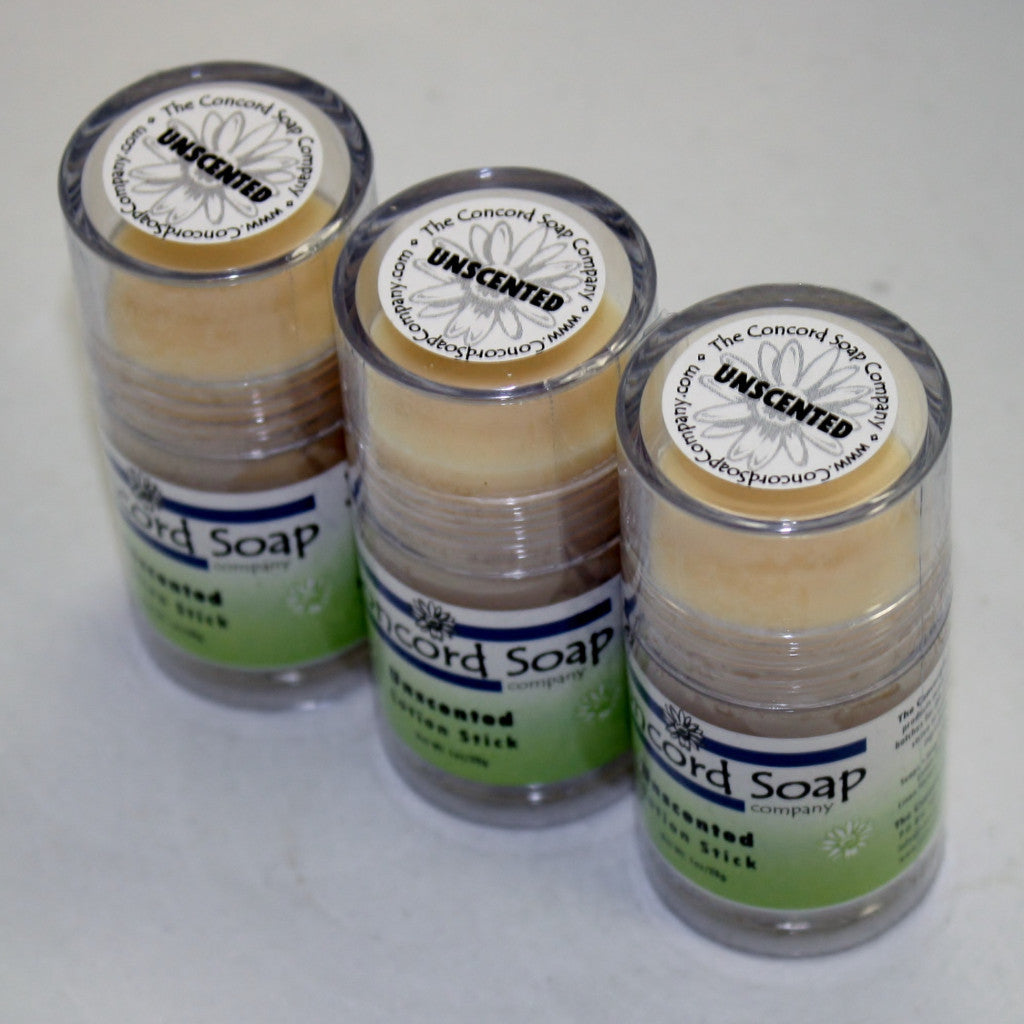 Unscented Handmade Solid Lotion Stick