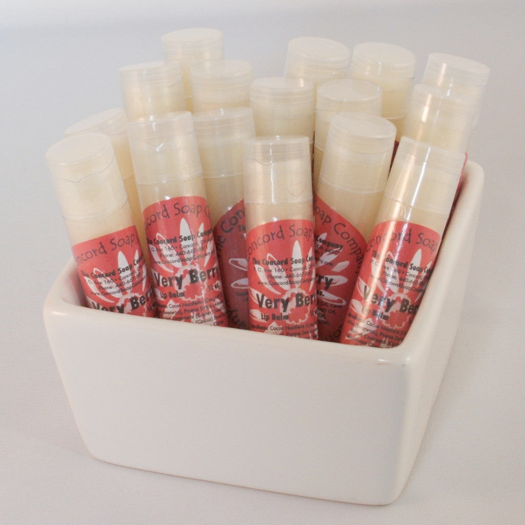 Very Berry Sparkle Handmade Lip Balm Stick