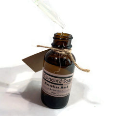 Masculine Musk Handmade Beard Oil - 1 oz, dropper, amber glass bottle